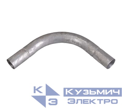 Поворот метал. ненарезной гор. оцинк. d63мм IEK CTA11-P-HDZ-NN-063