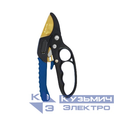 Секатор контактный с храповым механизмом Green Apple Б0044343