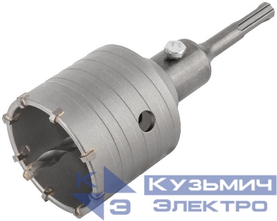 Коронка кольцевая по бетону 65мм хвостовик 110мм в сборе FIT 33444