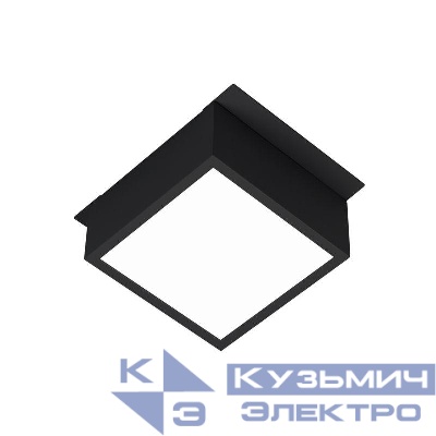 Светильник светодиодный DL-GRIGLIATO-S90x90-12W Warm3000 (BK 90 deg 230) IP40 металл Arlight 038327(1)
