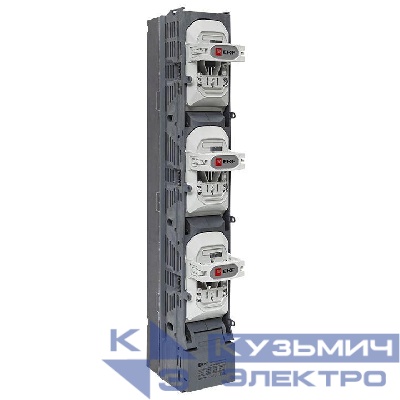 Выключатель-разъединитель УВРЭ v2 верт. (185мм) 630А пофазный под ППН габ.3 PROxima EKF uvre2-v-630-p