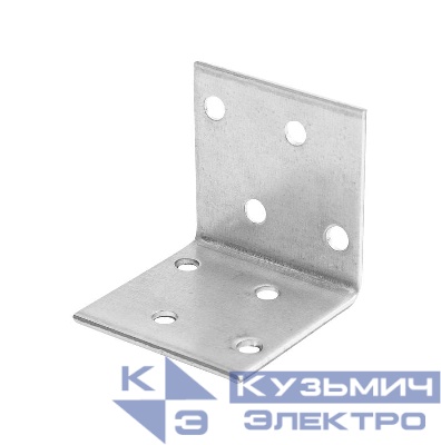 Угол крепежный равносторонний 40Х100х100 цинк Zitar 126401