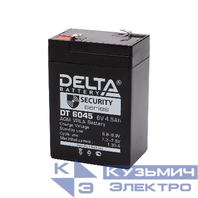 Аккумулятор 6В 4.5А.ч 30-6045-4