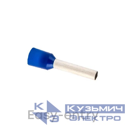 Наконечник штыревой втулочный изол. НШвИ 2.5-12 (уп.50шт) EKF nhvi-2.5-12