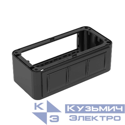 Расширение верт. для башенки BUS черн. DKC 09091