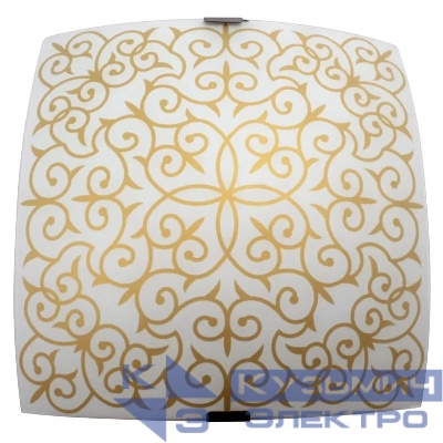 Светильник НПБ 09-60-003 М83 "Восточный стиль" 300х300 матов. зол./клипсы штамп метал. (инд. упак.) Элетех 1005205119
