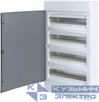 Щит распределительный навесной Unix 4х18мод. IP41 бел. дверь PROxima EKF ux-4x18-nw