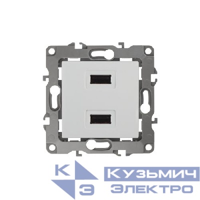 Устройство зарядное USB 12-4110-01 5В-2100мА бел. ЭРА Б0027491