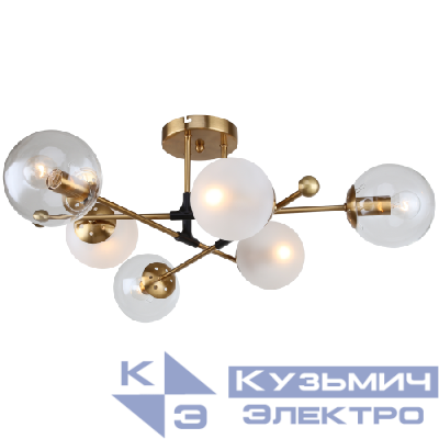 Люстра Darlene 3145-306 6хE14 40Вт модерн Rivoli Б0055493