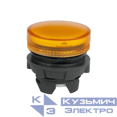 Головка сигнальной лампы OptiSignal D22 A5-L-5 желт. пластик ZB5AV053 КЭАЗ 332303
