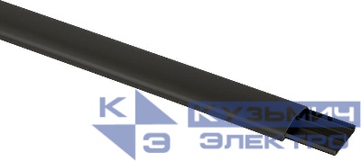 Кабель-канал 50х12 L2000 напольный черн. RAL 9004 ЭРА Б0064453