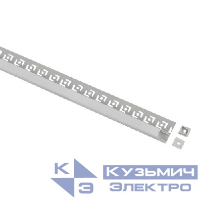 Комплект с анодированным профилем под плитку и гипсокартон толщиной до 9 мм 3213 32х13мм 2.5м Эра Б0062855
