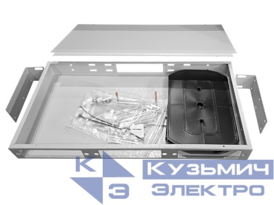 Кросс оптический в стойку КОР-24-Ц 48SC/LC (подходит для розеток 54973 и 54918)