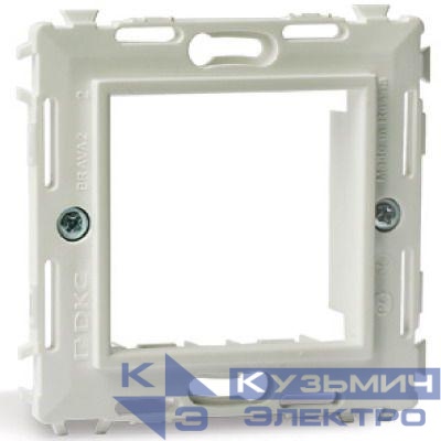 Каркас 1-м 2мод. Brava черн. DKC 75020N