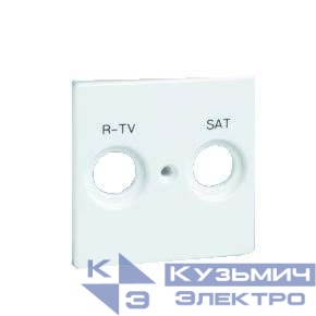 Накладка розетки R-TV+SAT Simon82 одиноч. шампань 82097-34