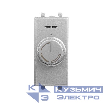 Диммер поворотный 1мод. Avanti "Закаленная сталь" DKC 4404131