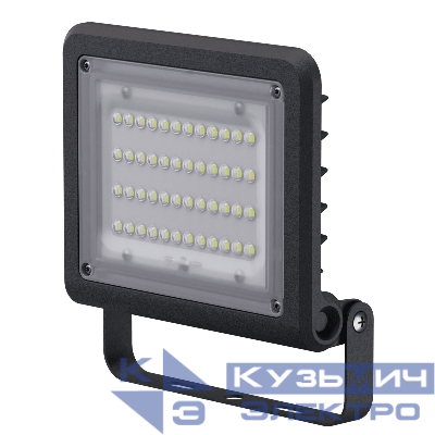Прожектор светодиодный 80 672 NFL-02-50-6.5К-BL-LED 50Вт 6500К IP65 6950лм черн. Navigator 80672