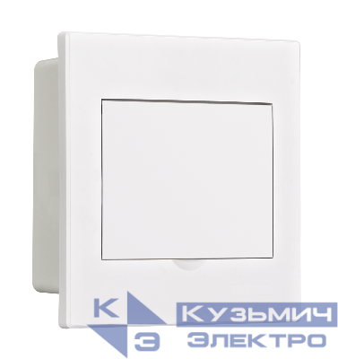Корпус встраиваемый дв. 1 ряд 6 мод. IP41 ЩРВ-П пласт. бел.DEKraft 31081DEK