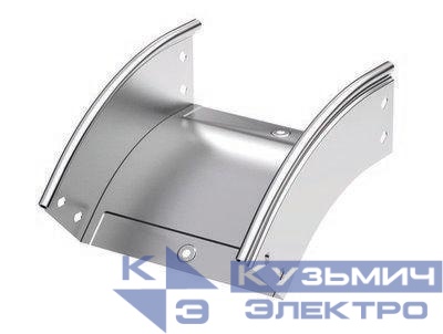 Угол для лотка вертикальный внешний 45град. 100х100 CD 45 в компл. с крепежн. элемент. DKC 36881K