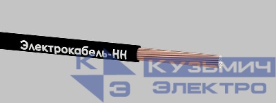 Провод ПуГВ 1х6 450/750В Ч (бухта) (м) ЭЛЕКТРОКАБЕЛЬ НН 000008459