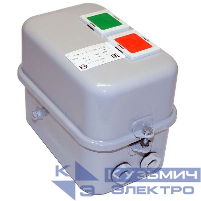 Контактор ПМ12-010120 У2 В 10А кат. 220В AC 1НО Кашин 020120101ВВ220000010