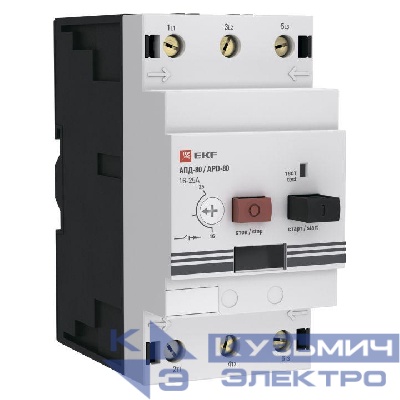 Выключатель автоматический для защиты двигателя АПД-80 16-25А EKF apd3-16-25