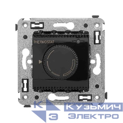 Термостат для теплых полов СП "Avanti" "Черный квадрат" DKC 4402163