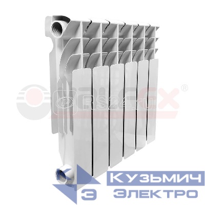 Радиатор SIMPLE L Alu 500 8с (64шт/пал.) VALFEX FF-Q500A/8 L