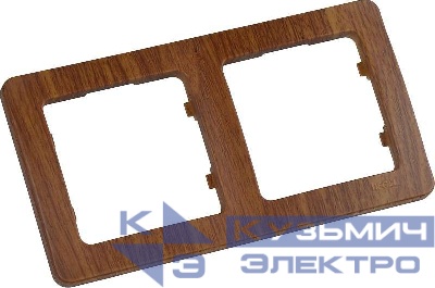 Рамка 2-м СП дуб HEGEL Р402-05