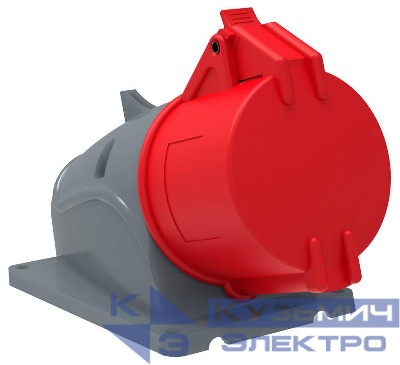 Розетка ОП Magnum 32А 200/346-240/415В 3P+PE+N 6ч ССИ-125 IP44 IEK PSN12-032-5