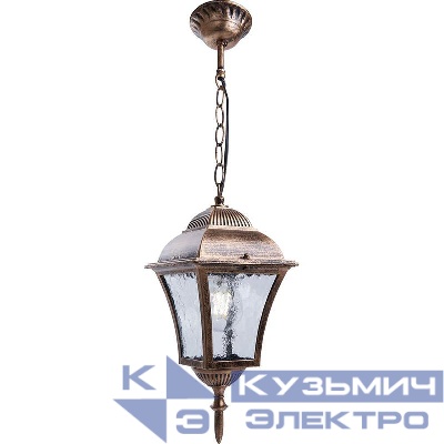 Светильник PL615 60Вт E27 230В садово-парковый черн. зол. FERON 11612