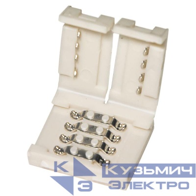 Соединитель для светодиодной ленты (RGB/10мм) "лента к ленте" FERON 23070