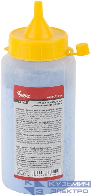 Краска разметочная для отбойного шнура 115г син. КУРС 04692