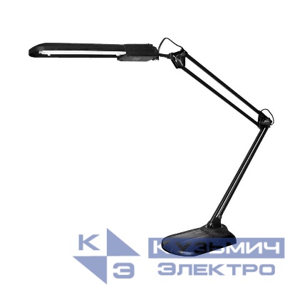 Светильник Дельта + настол. на подставке с АПП 11Вт с лампой КЛЛ 2G7 на подставке черн. Трансвит 225