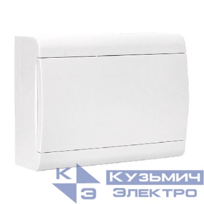 Щит ЩРН-П-12 IP41 бел. дверца (пром. упак.) Basic EKF pb-n-12w-bas