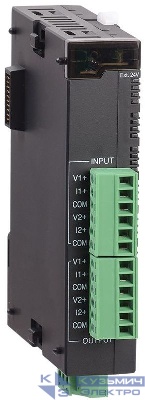 Модуль расширения аналоговыми входами/выходами; 2 аналоговых входа/2 аналоговых выхода (ток/напряжение) ONI PLC-S-EXA-0202