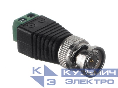 Коннектор BNC с клеммной колодкой, цинк NETKO Optima