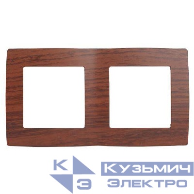 Рамка 2-м 12-5002-08 вишня ЭРА Б0014758