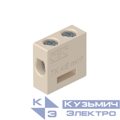 Клеммник керамический 6кв.мм TK 06 OBO 7205702