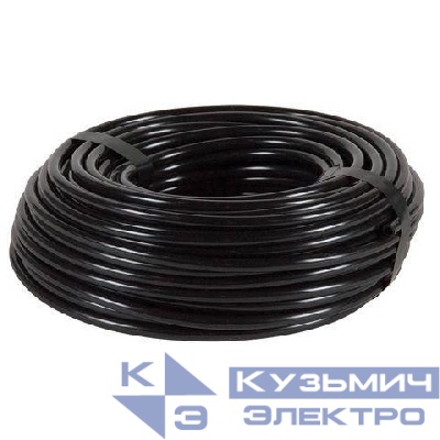 Трубка ТВ-40 ПВХ 6мм "кембрик" черн. (уп.150м) Промрукав PR08.4971
