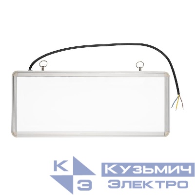 Светильник светодиодный PEL 103-1 (табло) 3Вт ССА аварийный оповещатель односторонний без наклейки Pro+ JazzWay 5062269