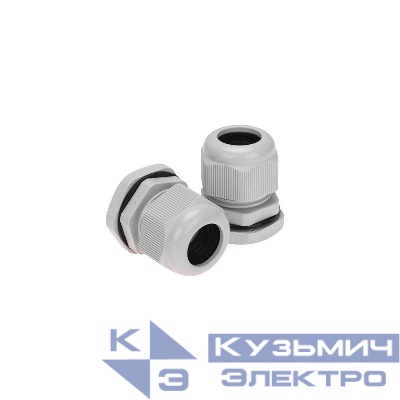 Ввод кабельный PG-21 (13-18мм) сер. Rexant 07-8021