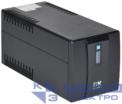 Источник бесперебойного питания ELECTRA ET 1.5кВ.А/900Вт с АКБ 2х9А.ч USB ITK EET-1500VA-1-002