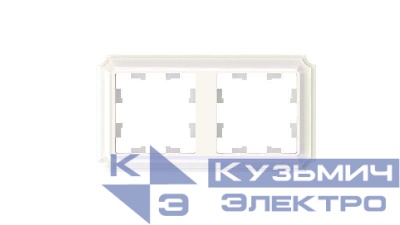 Рамка 2-м AtlasDesign Antique универс. жемчуж. SE ATN100402