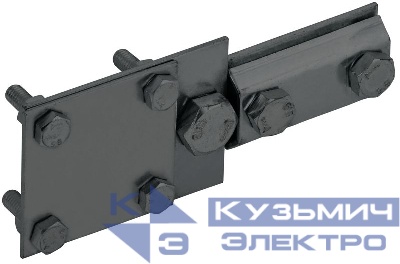 Зажим соединительный контрол. пруток 6-8мм-полоса 40мм оцинк. сталь TD IEK ZCC56-13-1-68-40