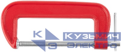 Струбцина тип "G" 150мм 6дюйм FIT 59206