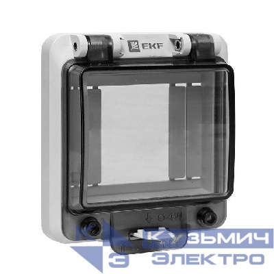 Окно герметичное 4 мод. IP67 PROxima EKF ak-g-4