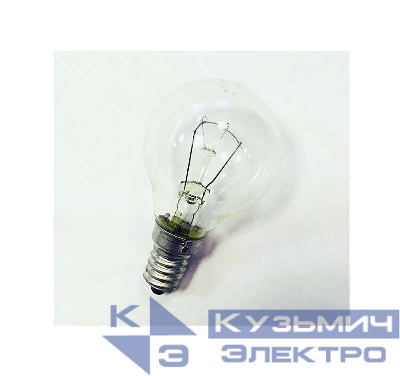 Лампа накаливания ДШ 230-60Вт E14 (100) КЭЛЗ 8109006