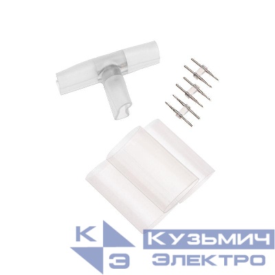 Коннектор-T для двухстороннего гибкого неона 8х16мм Neon-Night 134-062