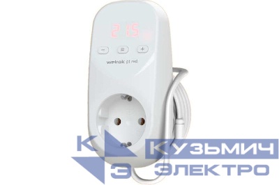 Терморегулятор pt 2m red Welrok 4660251140427